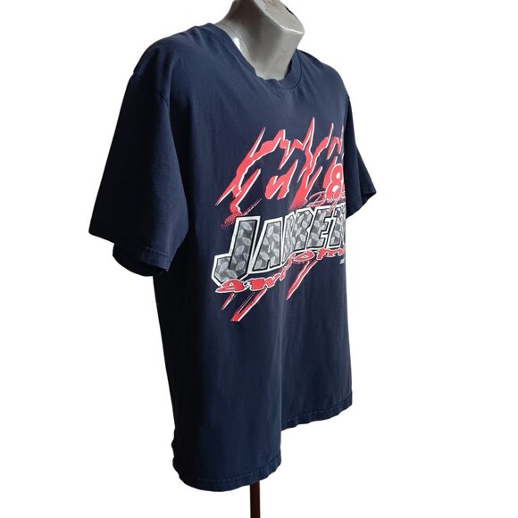 Vintage T-Shirt XL NASCAR Winston Cup 1990's 1999 Dale Jarrett Champion Blue - Picture 4 of 9
